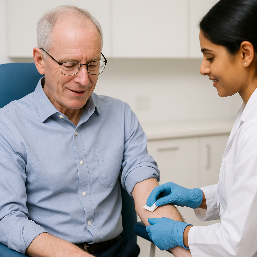 health check, blood test, psa, cancer,