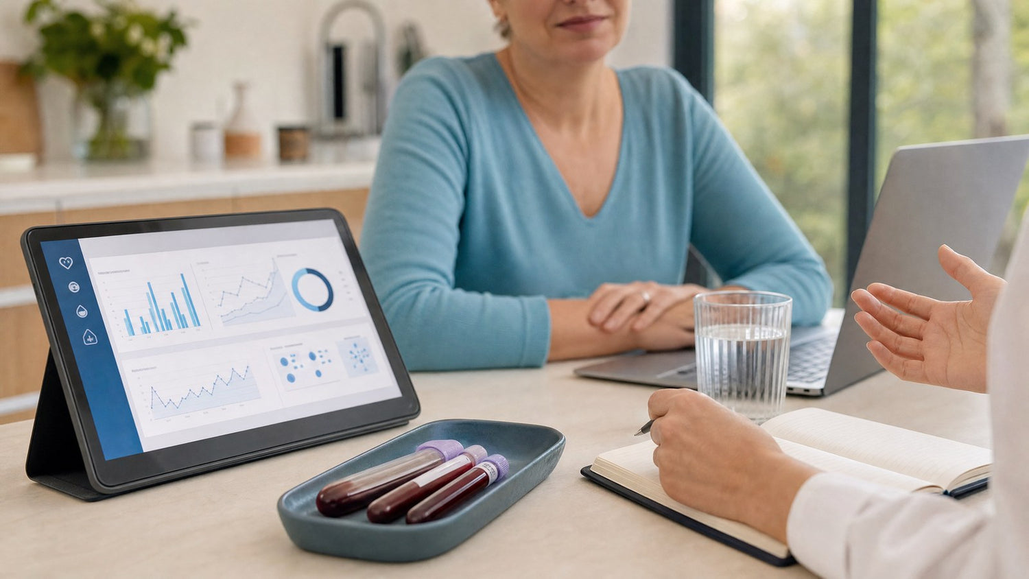 Personalised health data from a Tired All the Time Blood Test