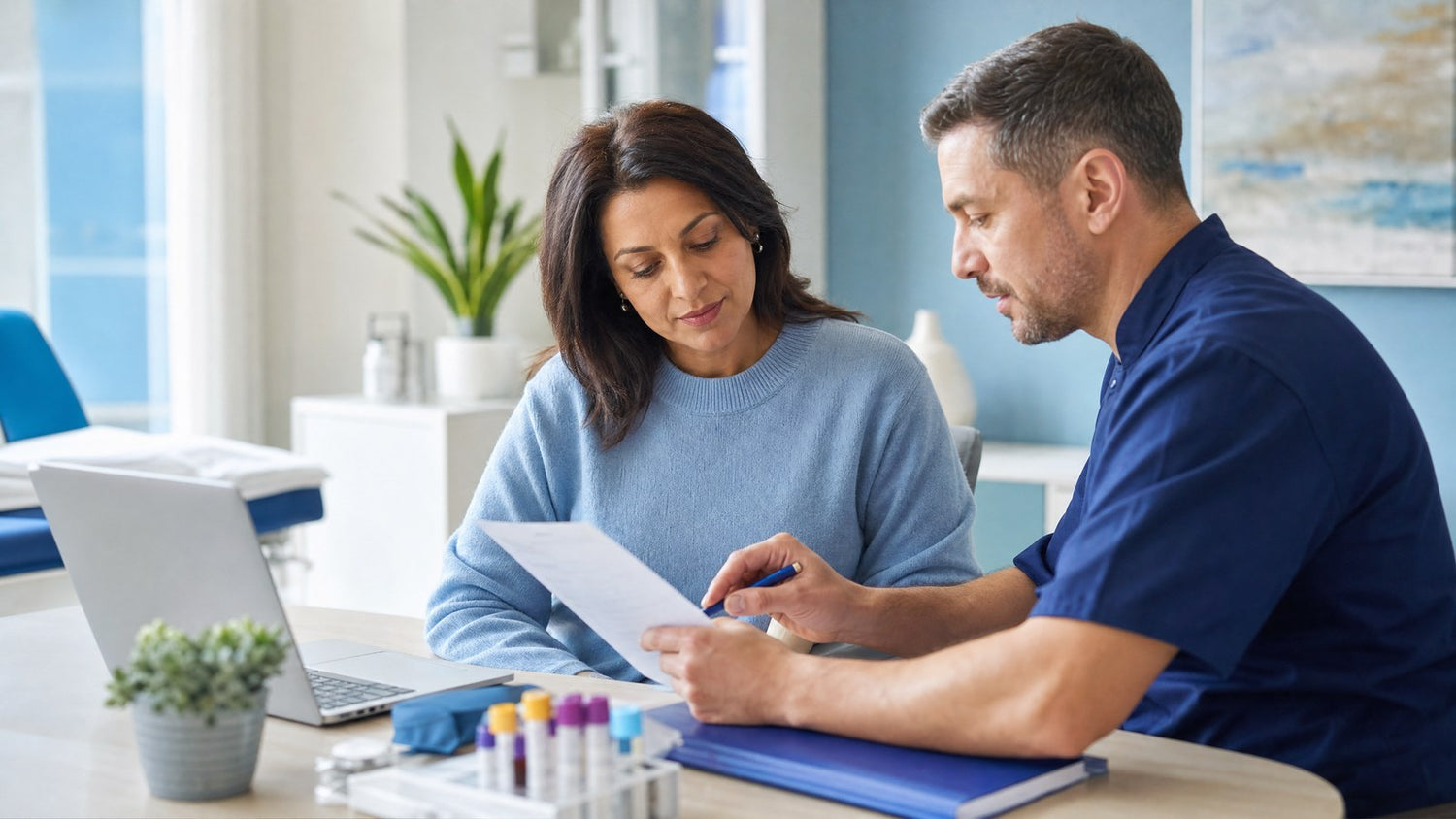 ALEX² Allergy Test (300 Allergens) blood test kit and allergy testing process