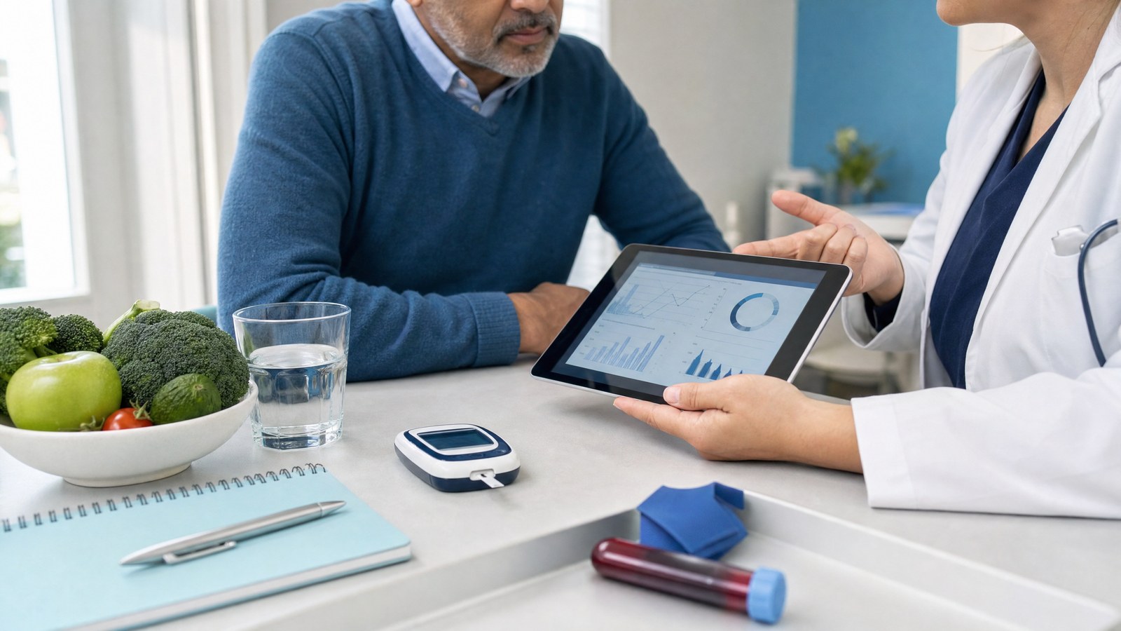 Ultimate Diabetes Test blood test kit and detailed report from Clinilabs