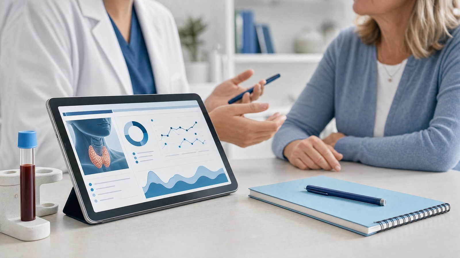 Thyroid Peroxidase (TPO) Antibodies Blood Test providing personalised thyroid health insights