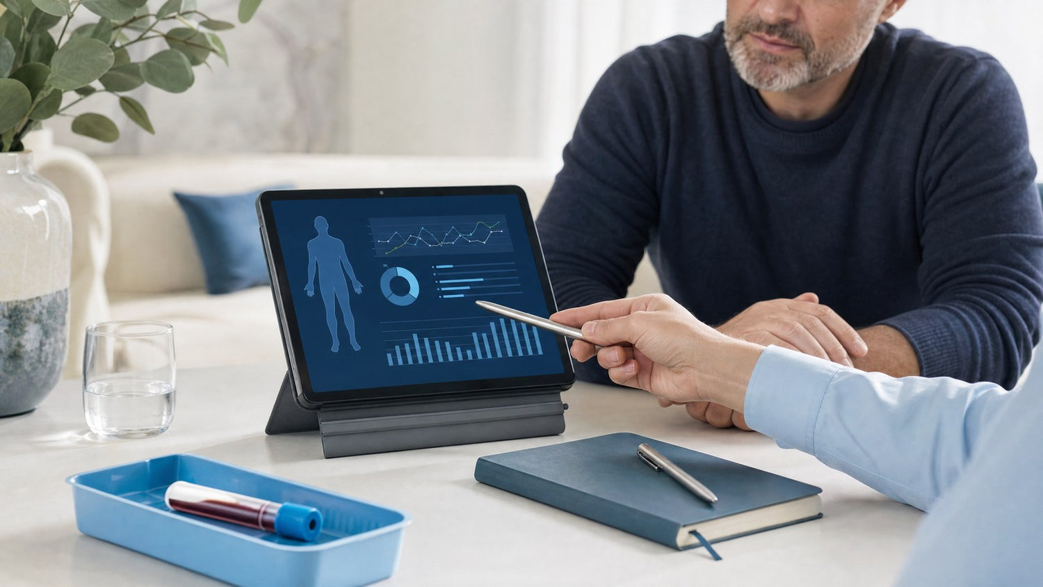 Clinilabs Male hormone Blood Test with personalised hormone profile results