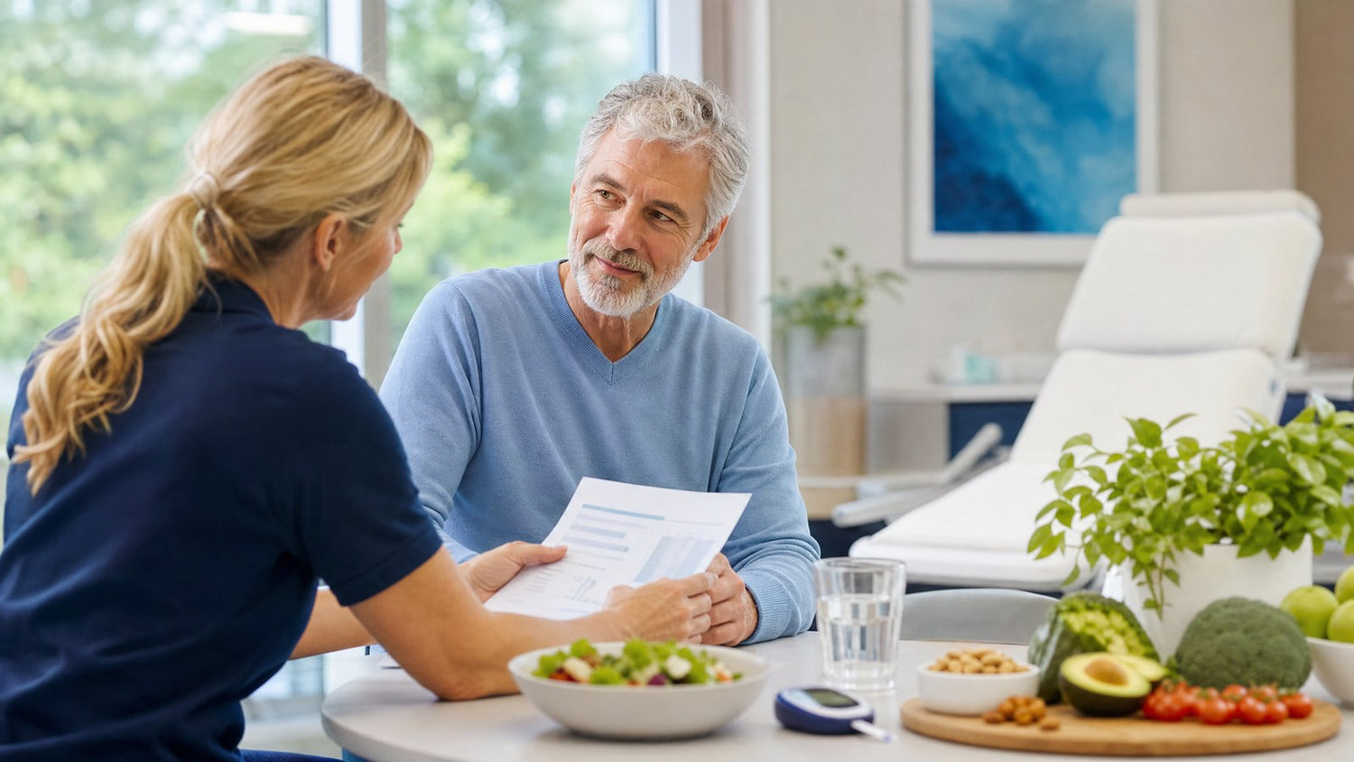 A person feeling empowered and confident after taking control of their metabolic health