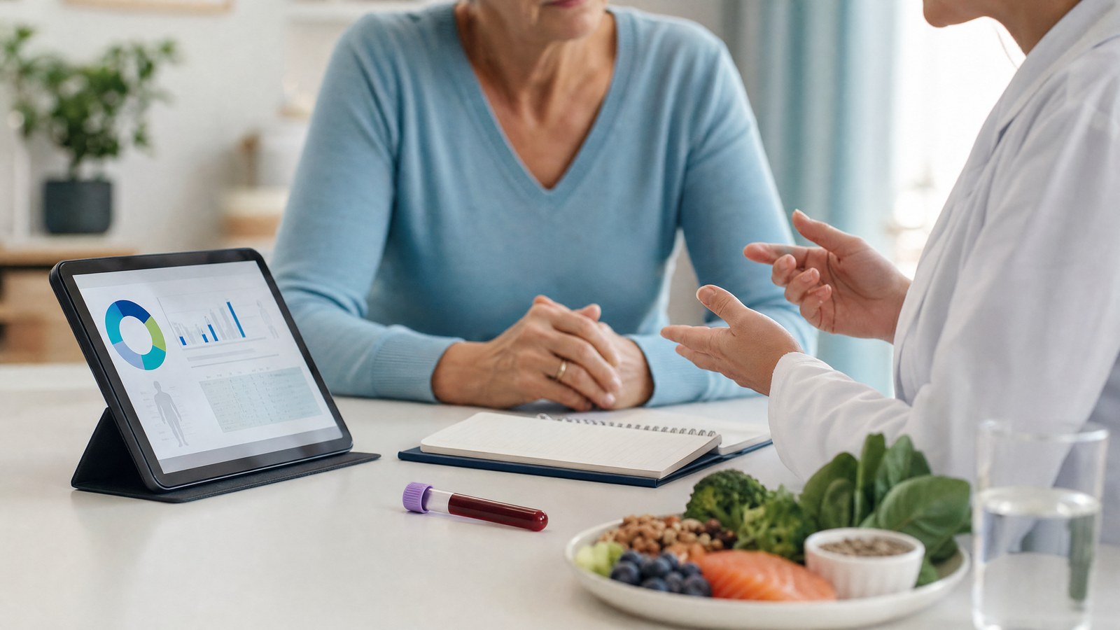 Personalised nutrition plan with Clinilabs Phosphate Blood Test results