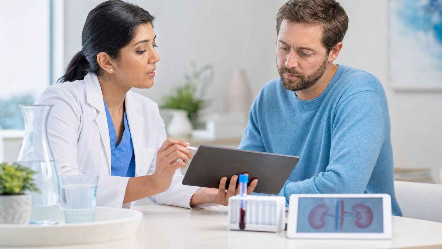 Clinilabs Chloride Blood Test kit and results