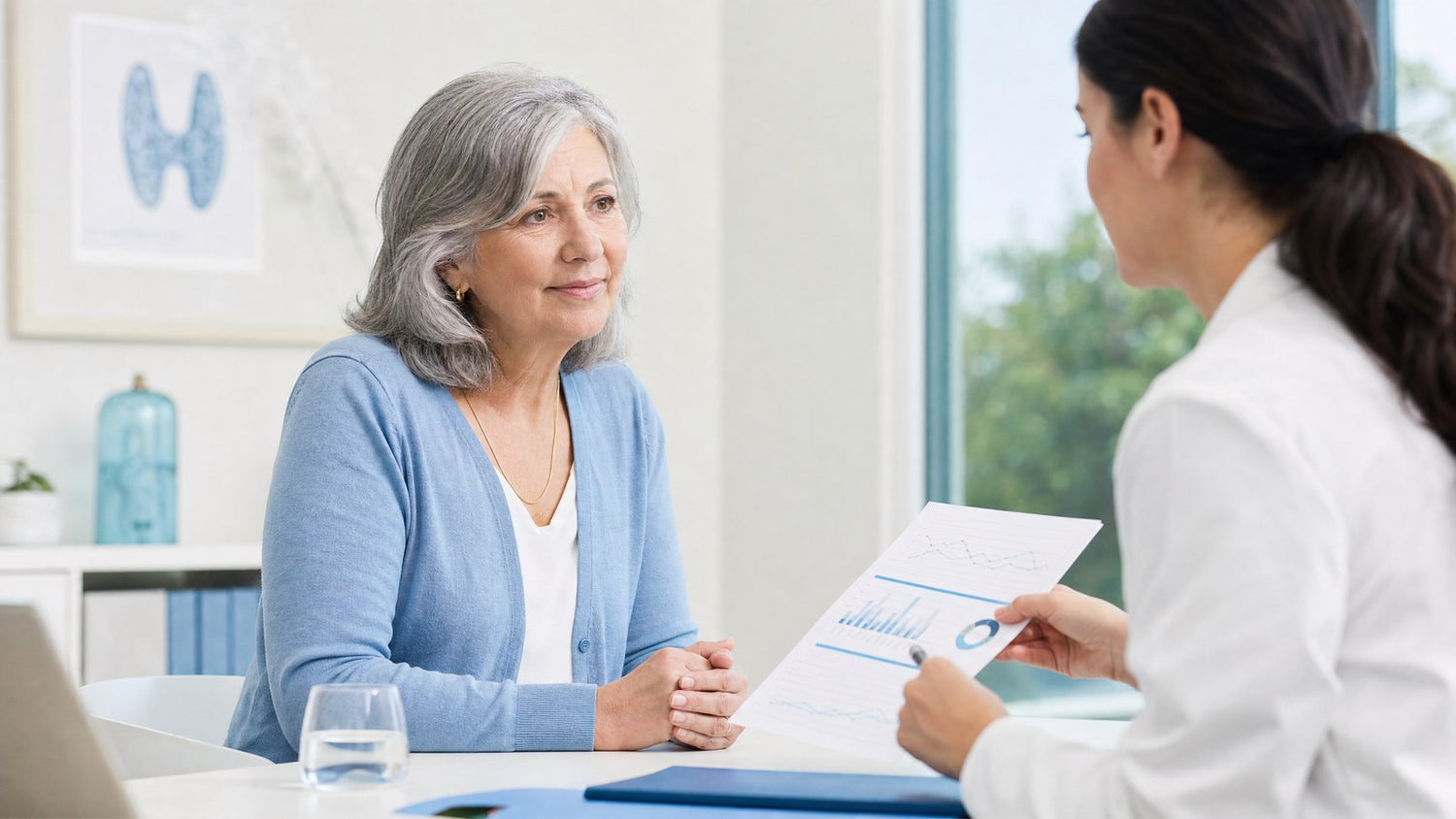 Person feeling empowered and confident about their health journey
