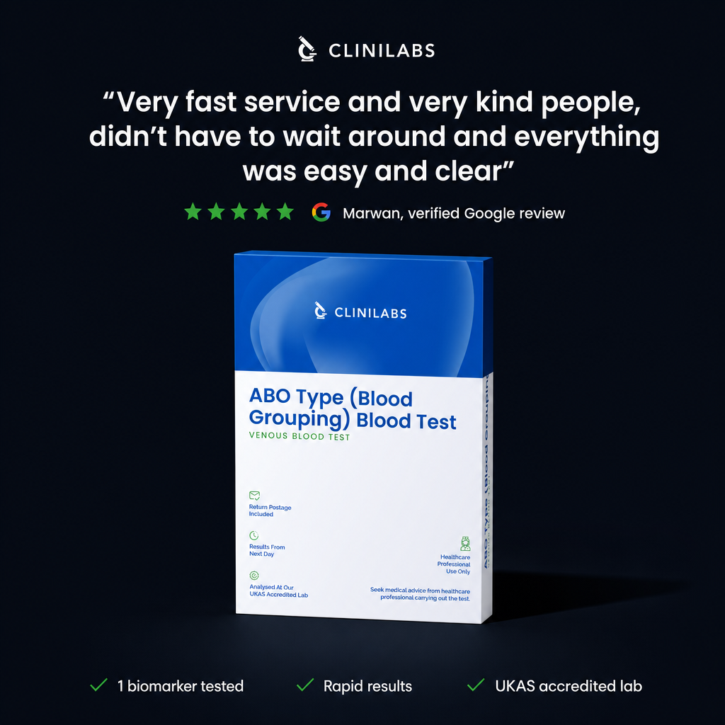 ABO Type (Blood Grouping) Blood Test – verified Google review