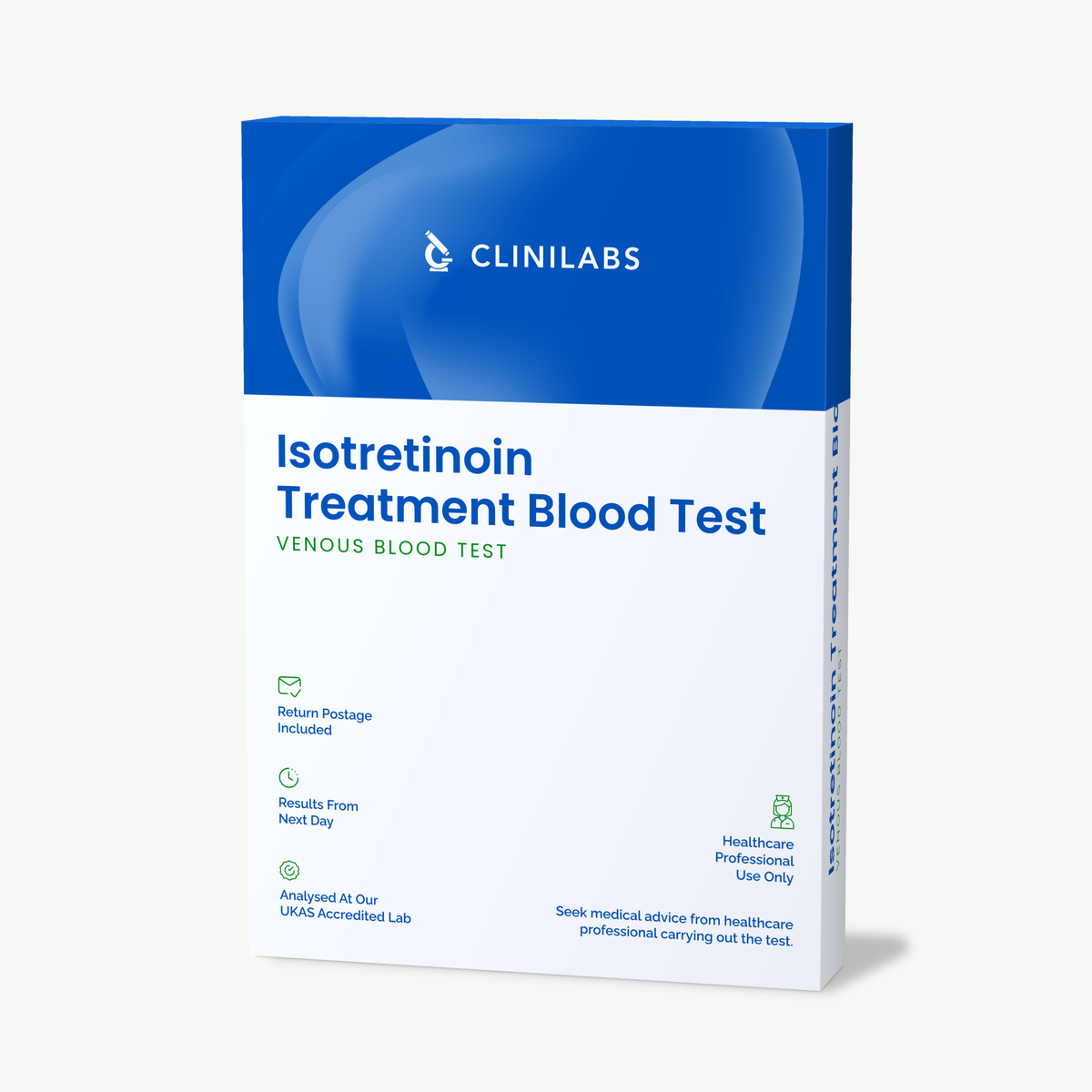 Accutane (Isotretinoin) Treatment Blood Test – venous collection kit