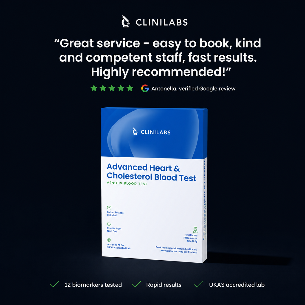 Advanced Heart & Cholesterol Blood Test – verified Google review