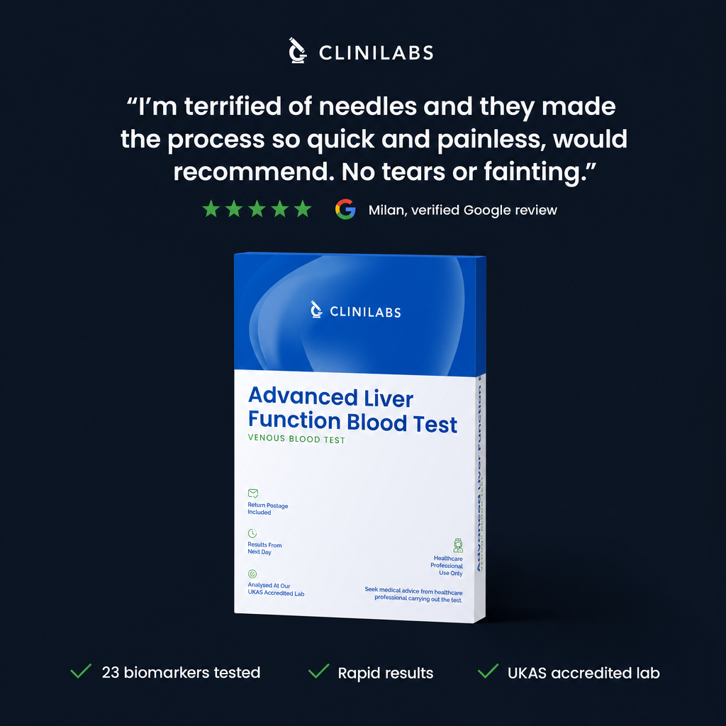 Advanced Liver Function blood test – verified Google review