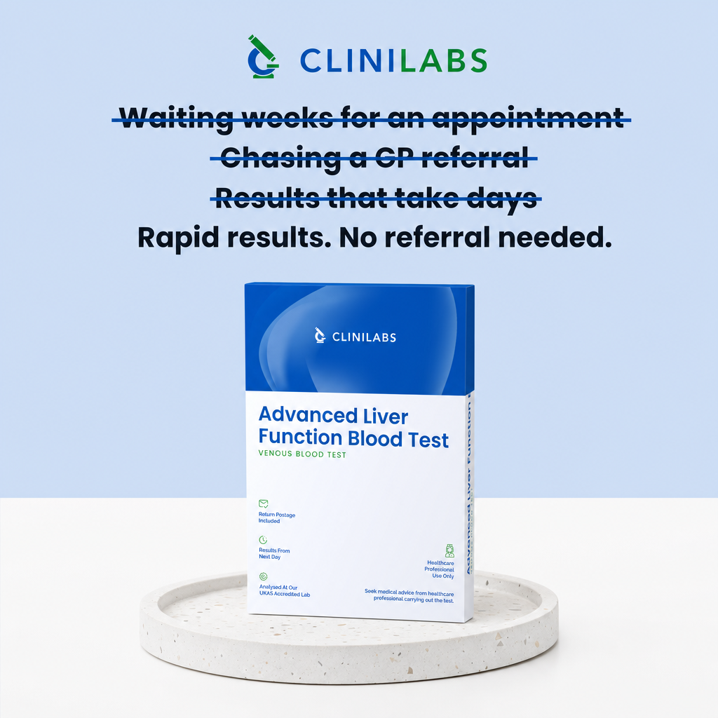 Rapid results, no referral needed – Advanced Liver Function blood test