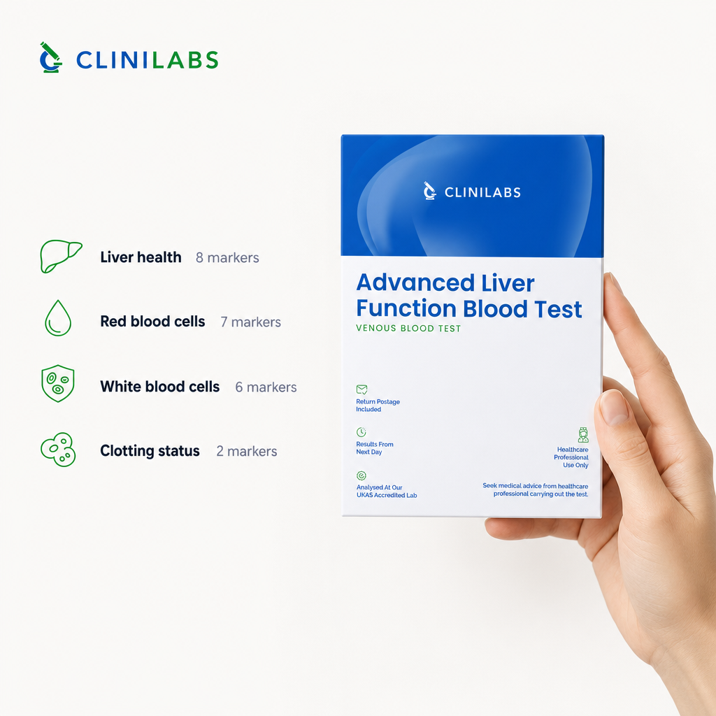 What the Advanced Liver Function blood test covers