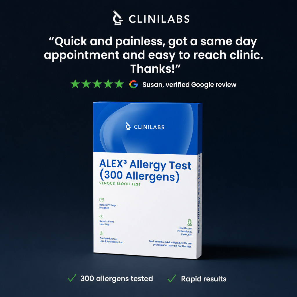 ALEX³ Allergy Test (300 Allergens) – verified Google review