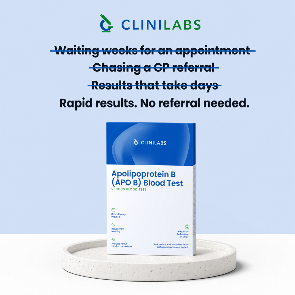 Rapid results, no referral needed – Apolipoprotein B (APO B) Blood Test