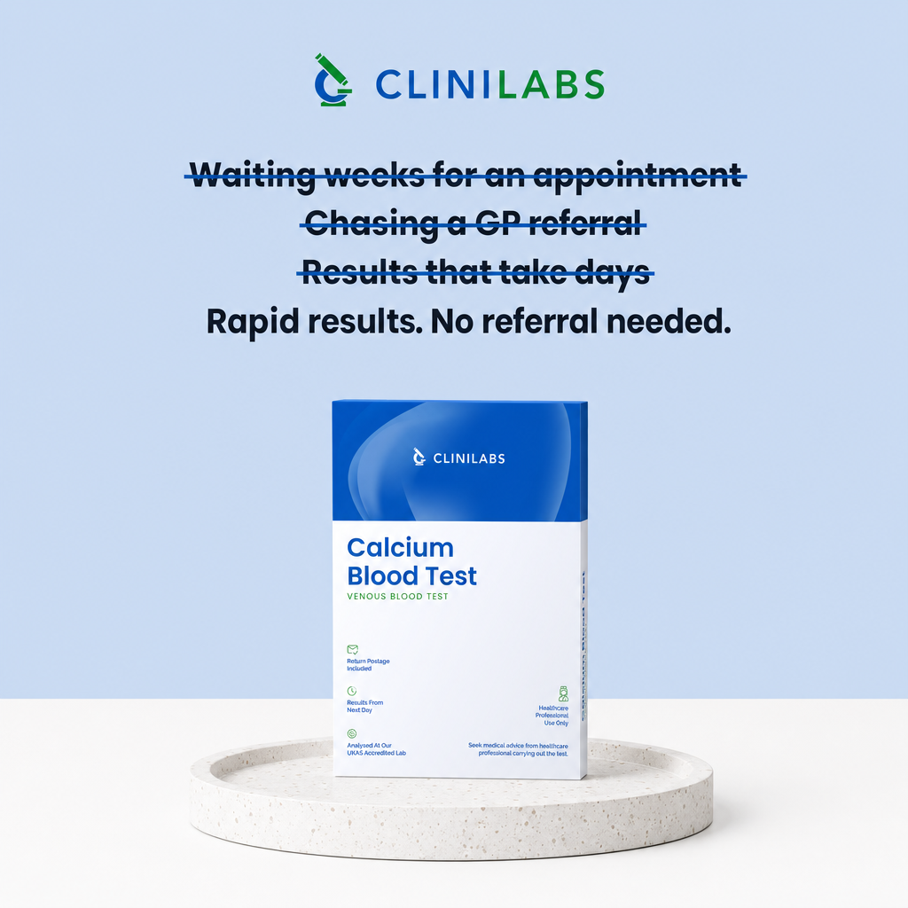 Rapid results, no referral needed – Calcium Blood Test