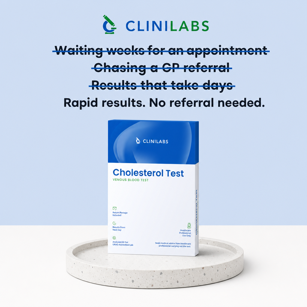 Rapid results, no referral needed – Cholesterol Test