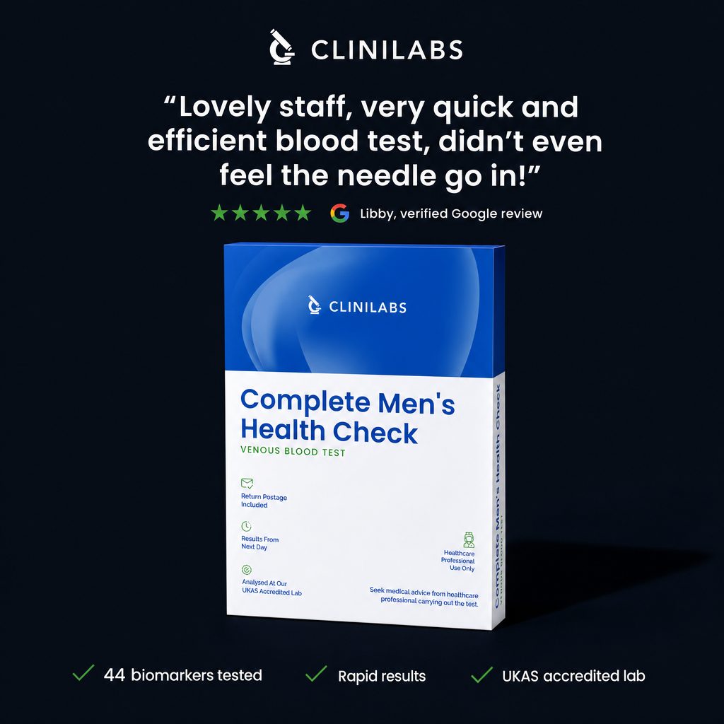 Complete Men's Health Check – verified Google review