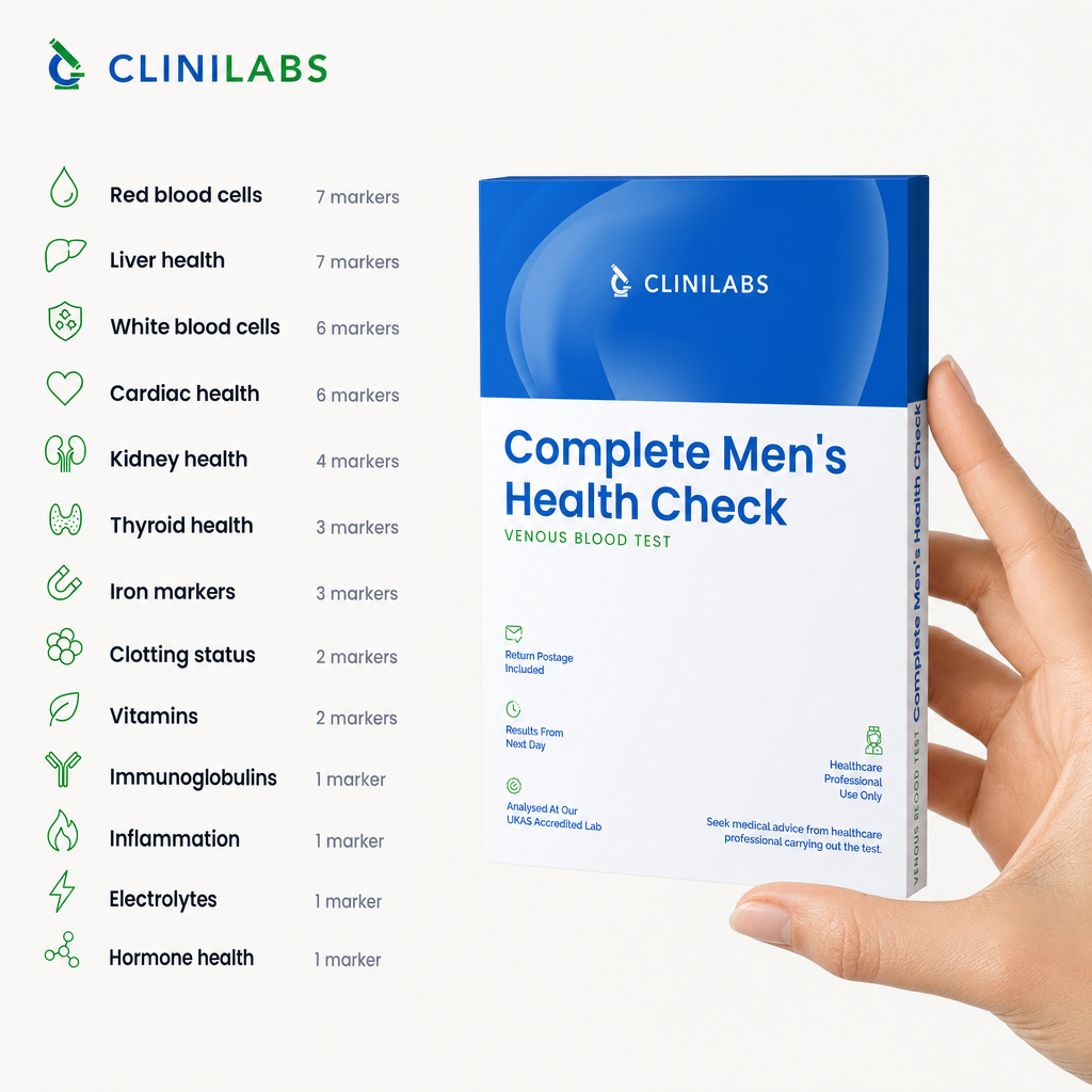 What the Complete Men's Health Check covers