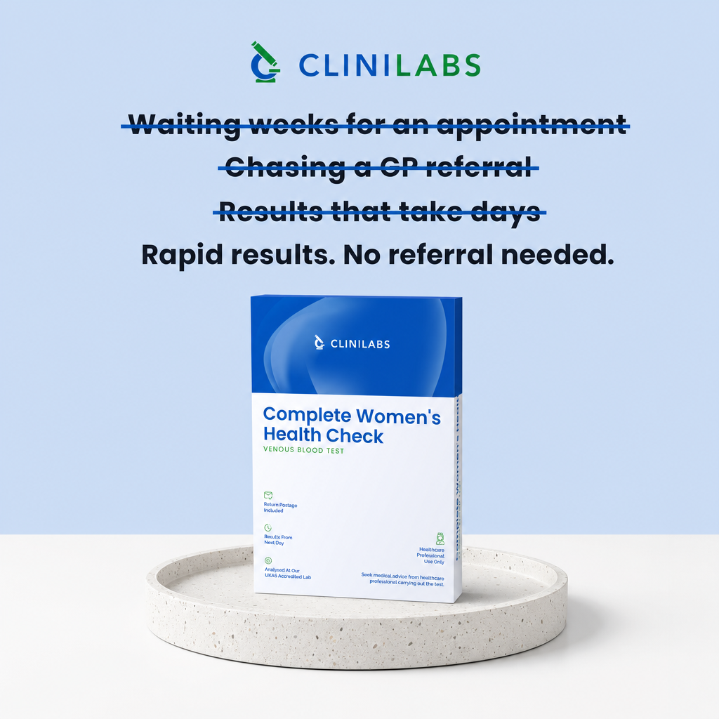 Rapid results, no referral needed – Complete Women's Health Check