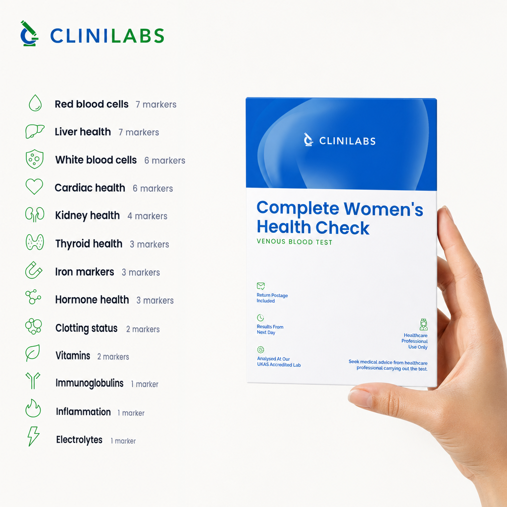 What the Complete Women's Health Check covers