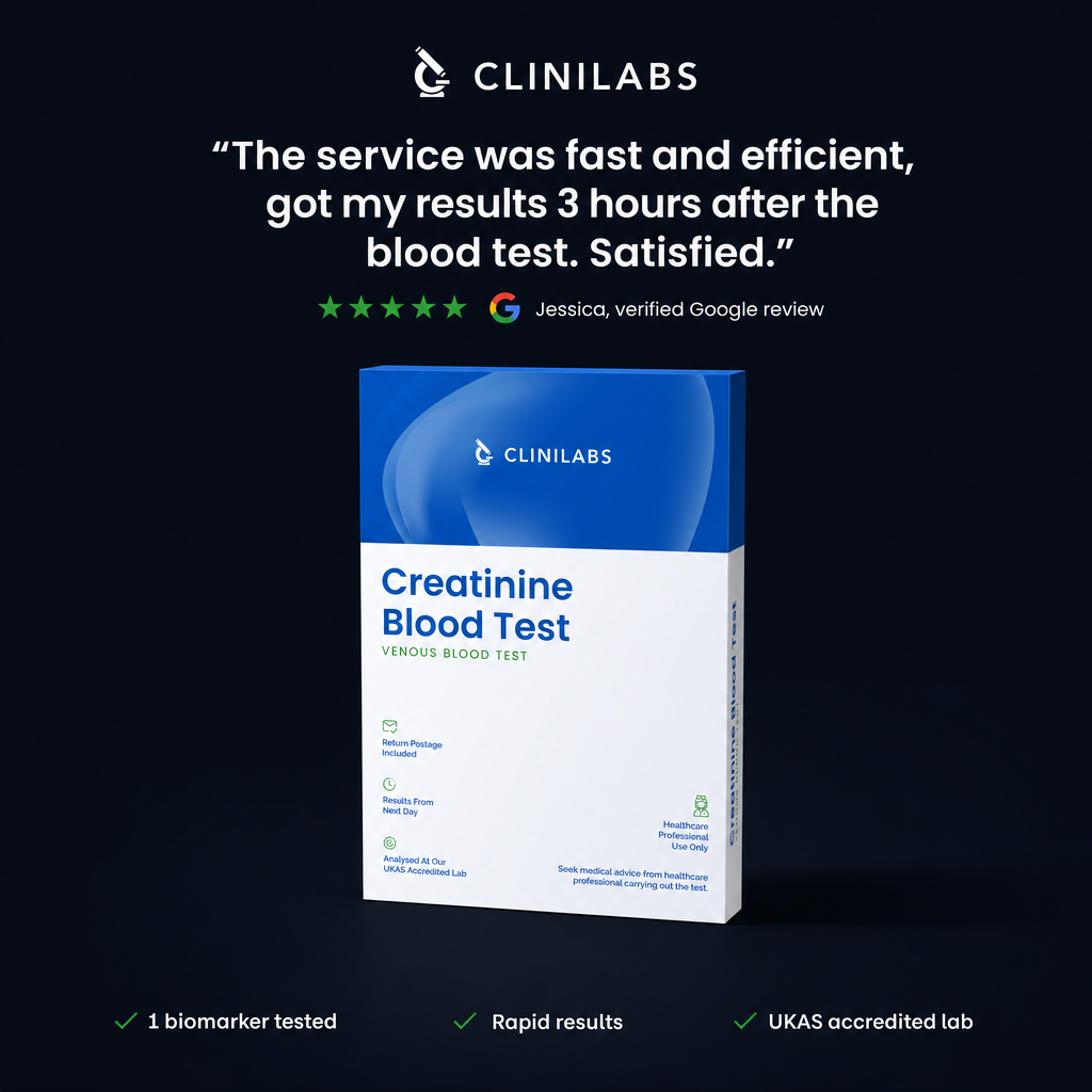 Creatinine Blood Test – verified Google review