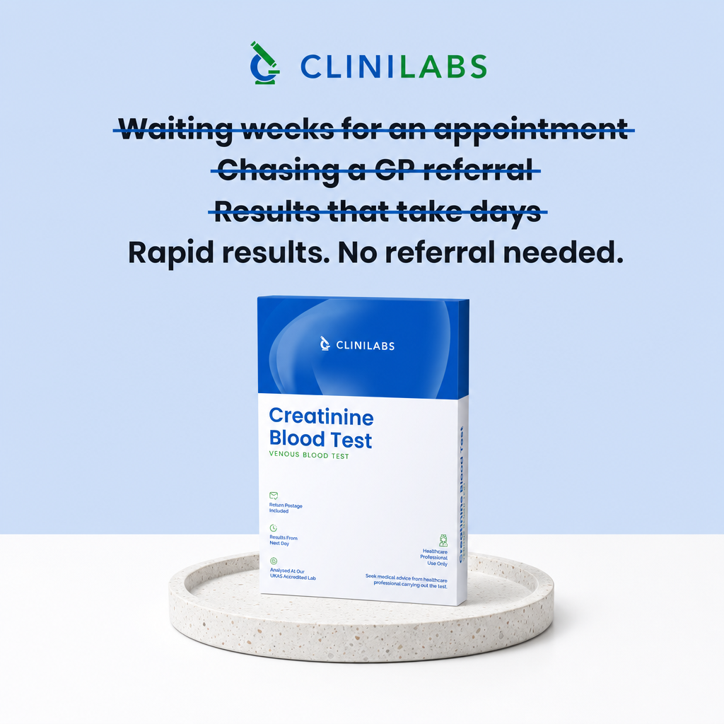 Rapid results, no referral needed – Creatinine Blood Test
