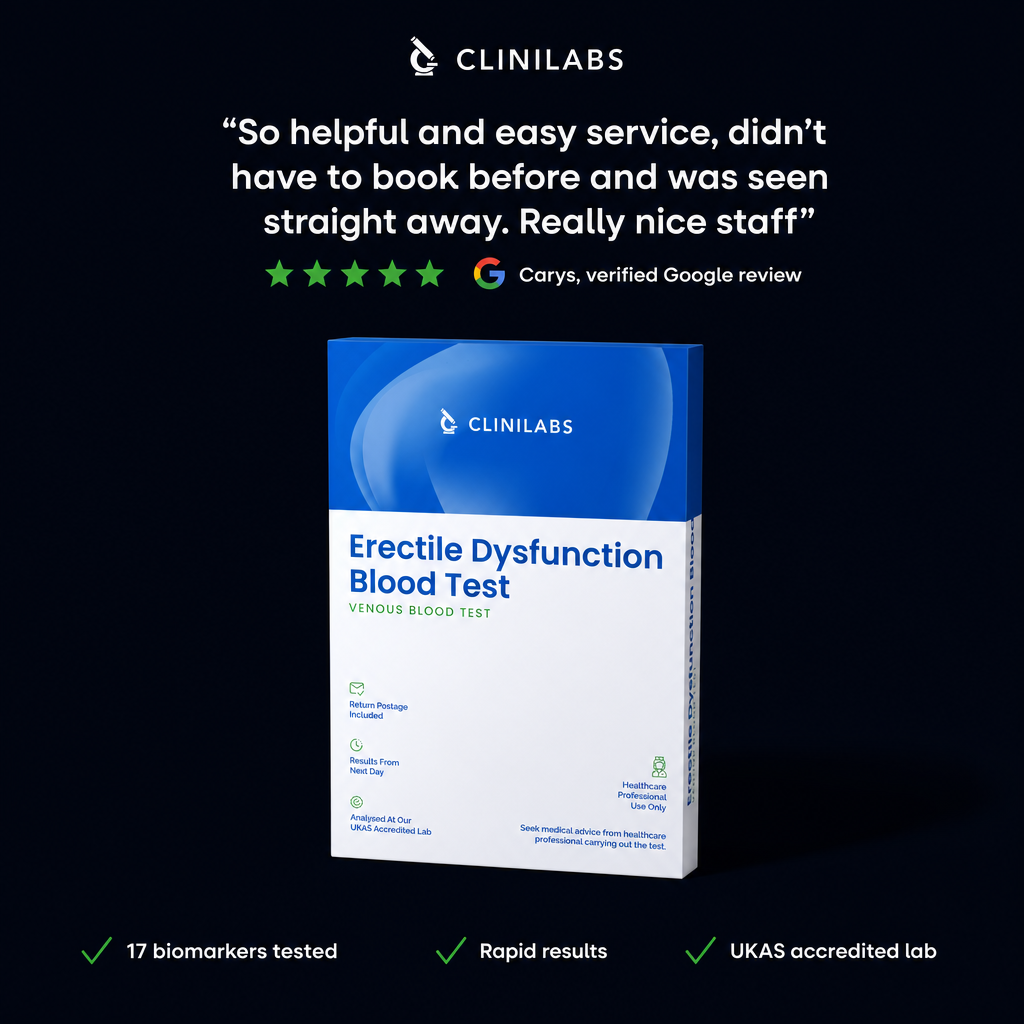 Erectile Dysfunction Blood Test – verified Google review