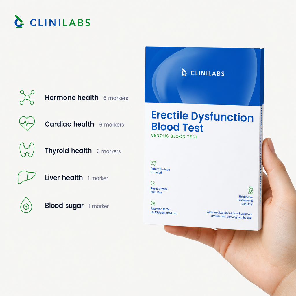 What the Erectile Dysfunction Blood Test covers