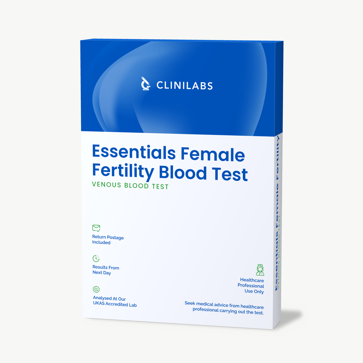 Essentials Female Fertility blood test – venous collection kit