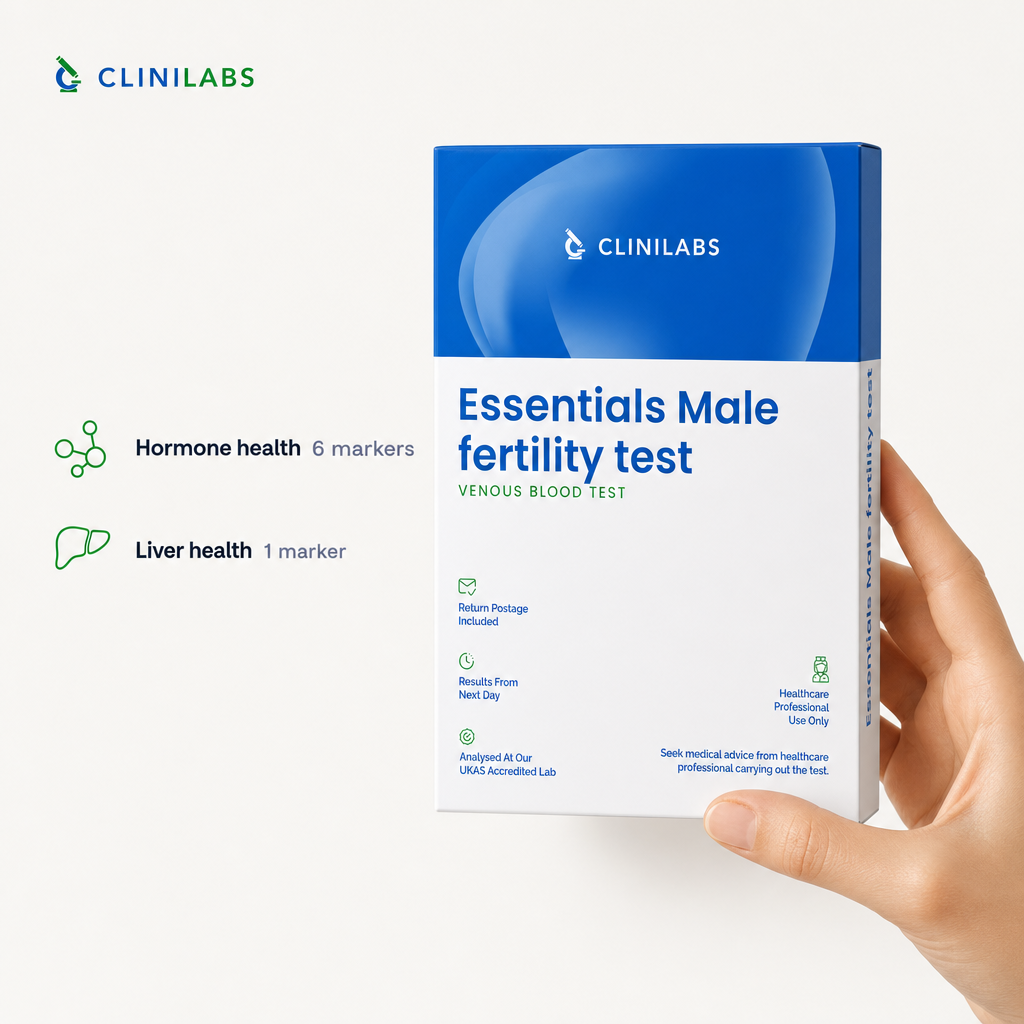 What the Essentials Male fertility test covers