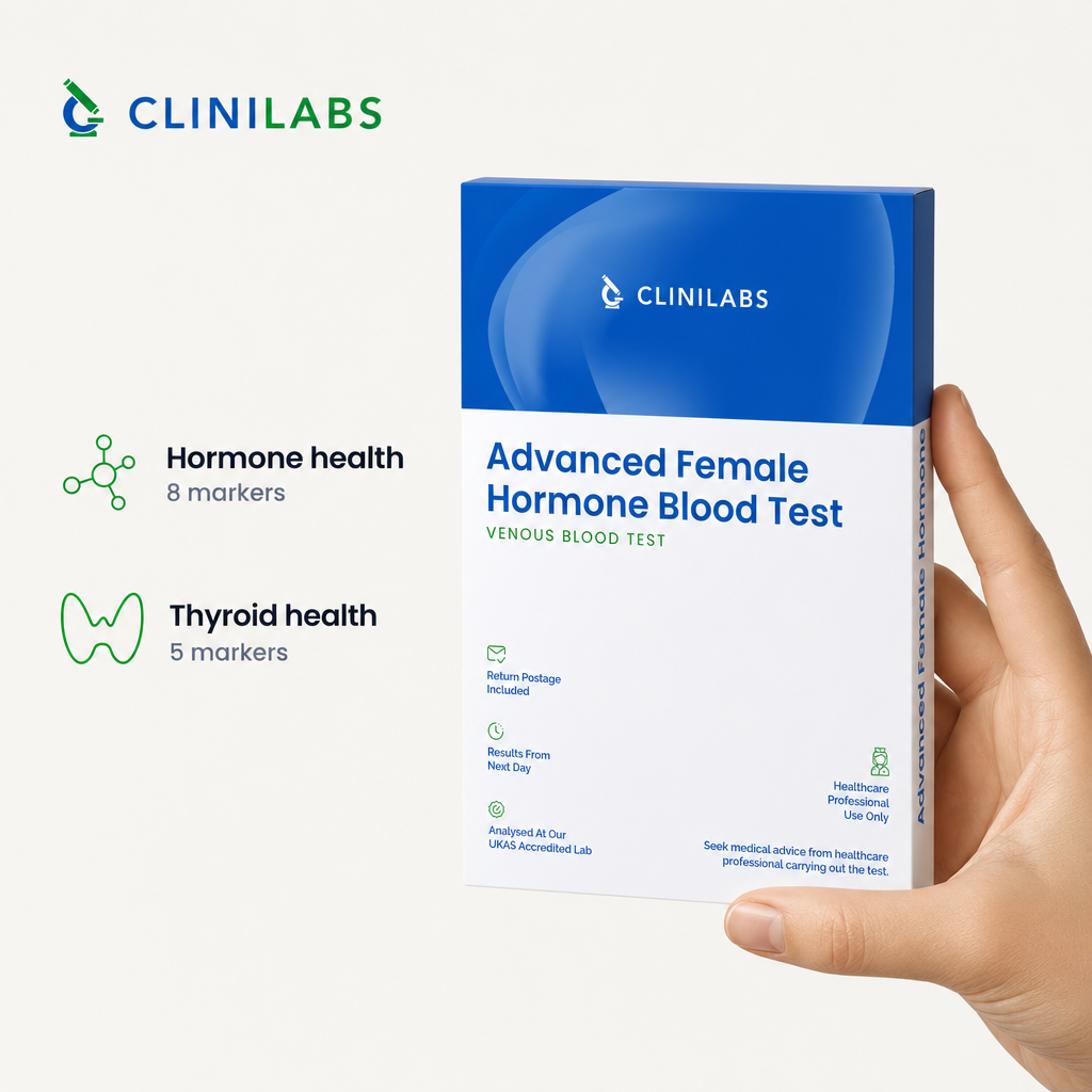 What the Advanced Female Hormone Blood Test covers