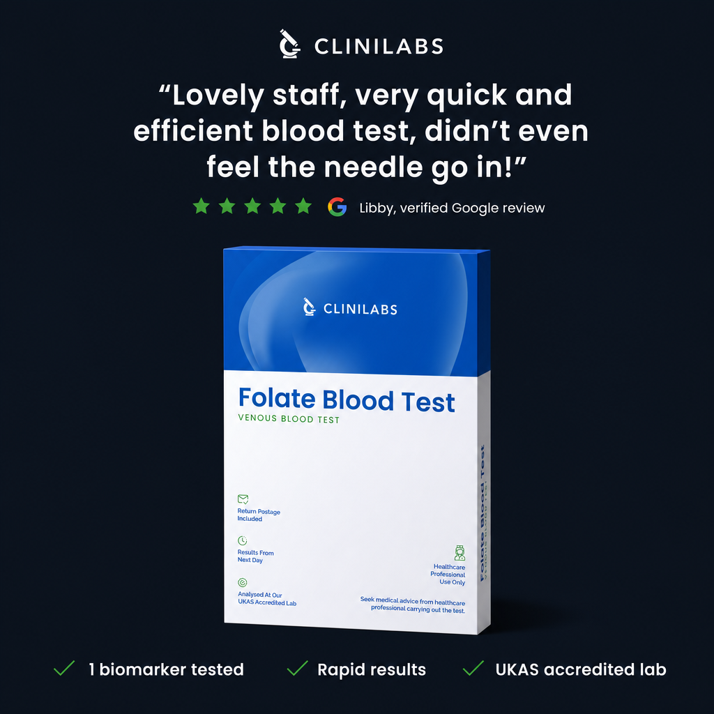 Folate Blood Test – verified Google review