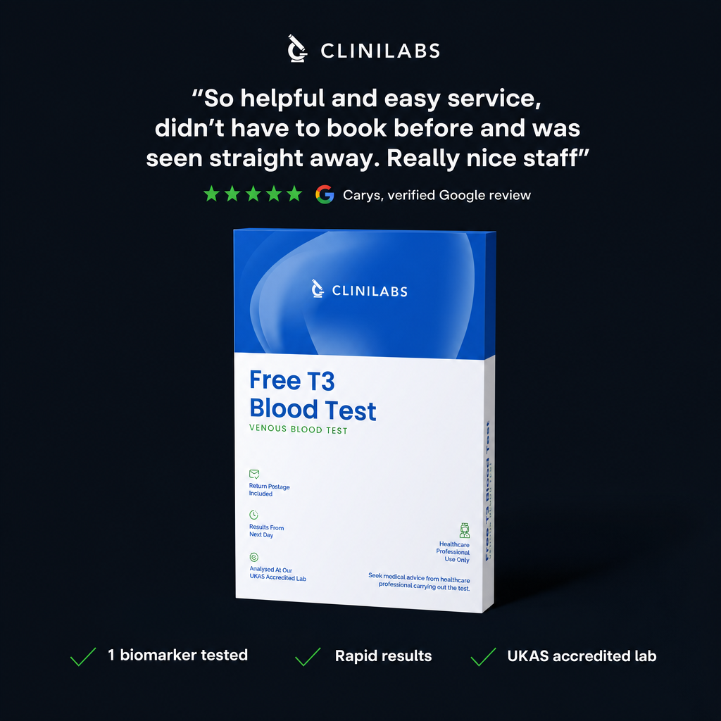 Free T3 Blood Test – verified Google review