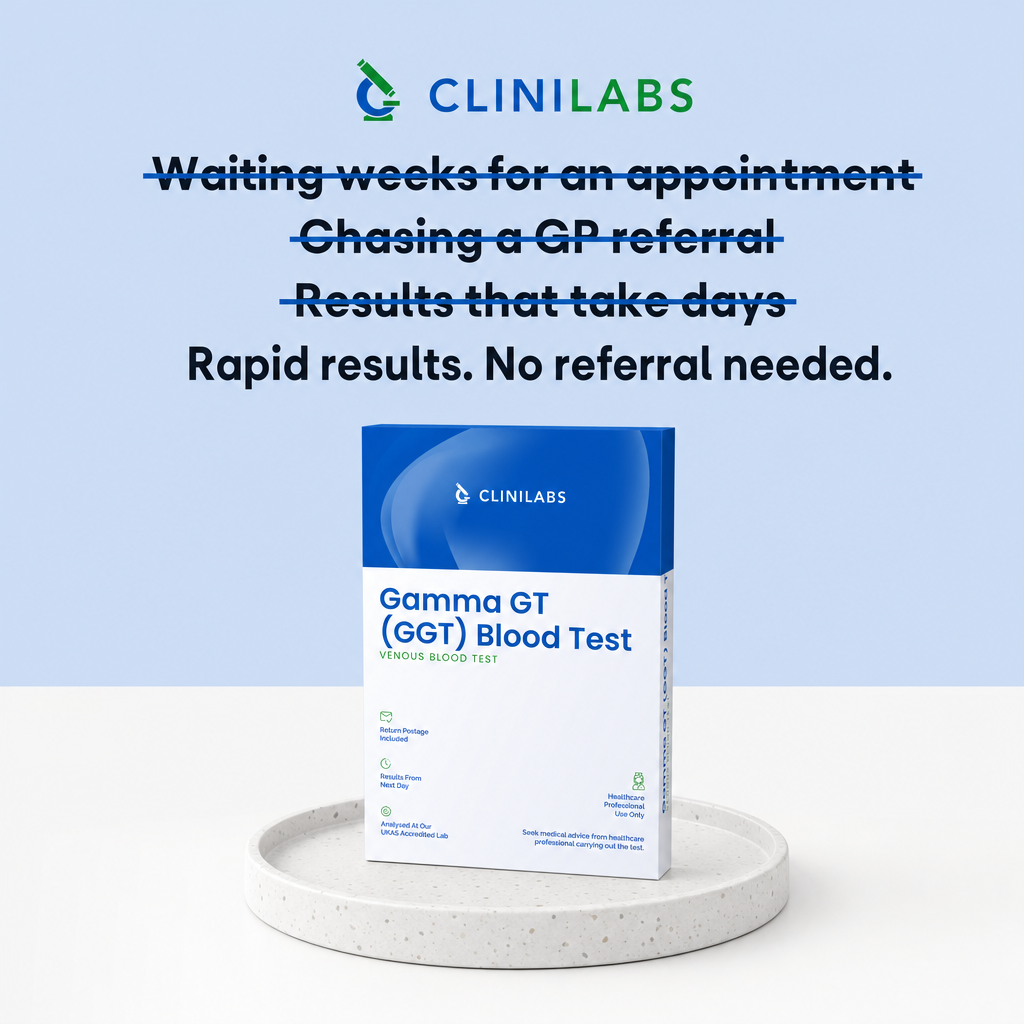 Rapid results, no referral needed – Gamma-Glutamyl Transpeptidase (GGT) Blood Test