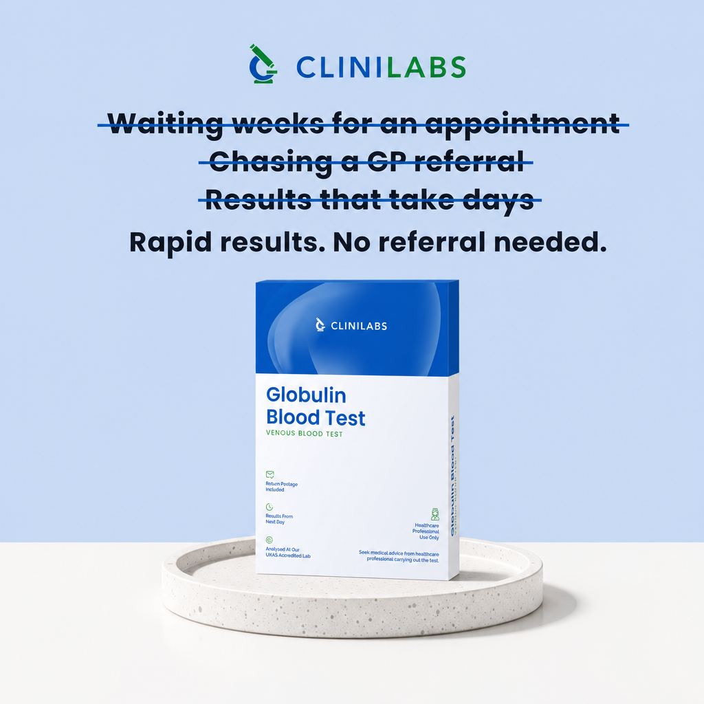 Rapid results, no referral needed – Globulin Blood Test