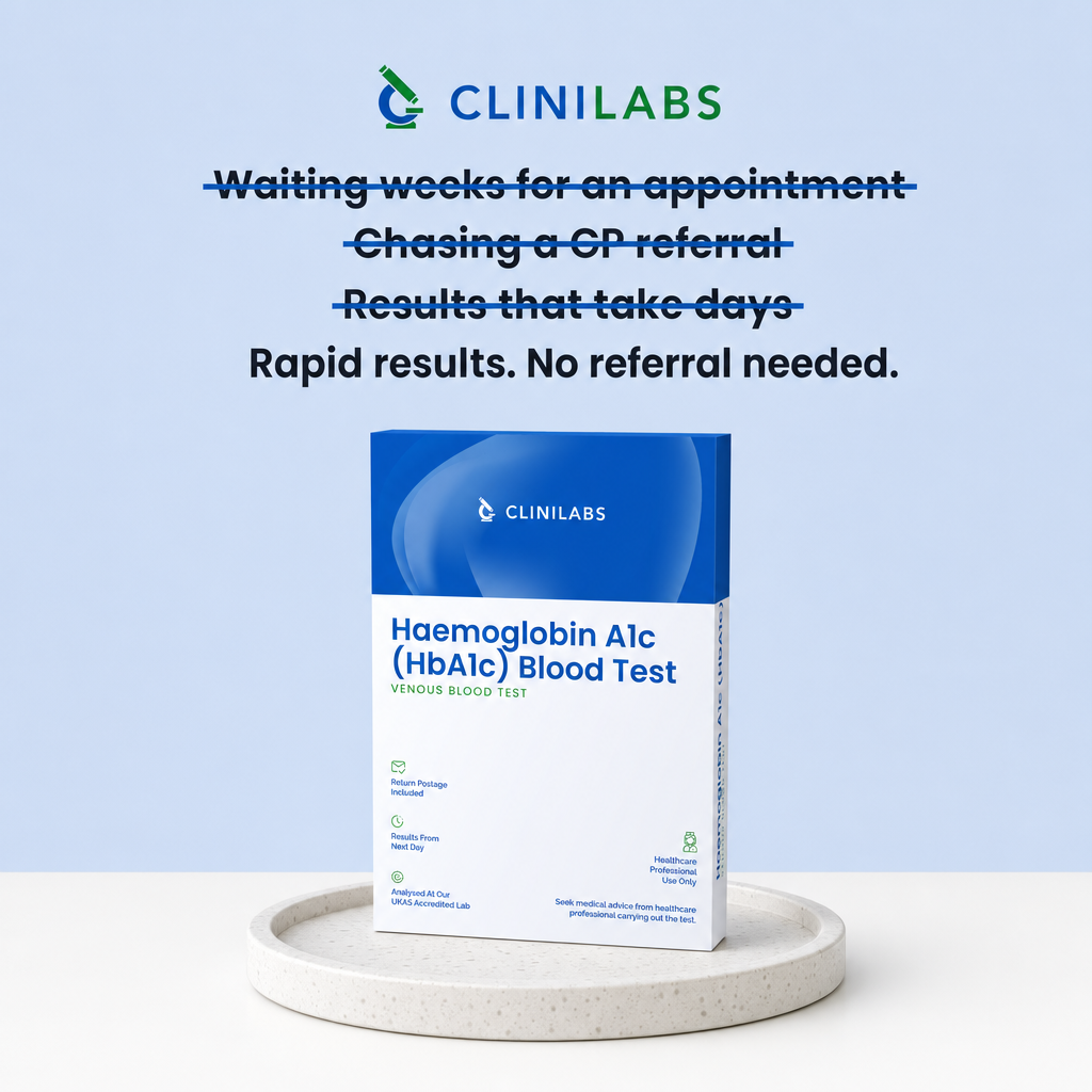 Rapid results, no referral needed – Haemoglobin A1c (HbA1c) Blood Test