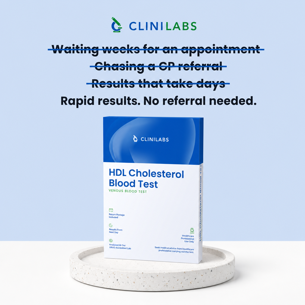Rapid results, no referral needed – HDL Cholesterol Blood Test