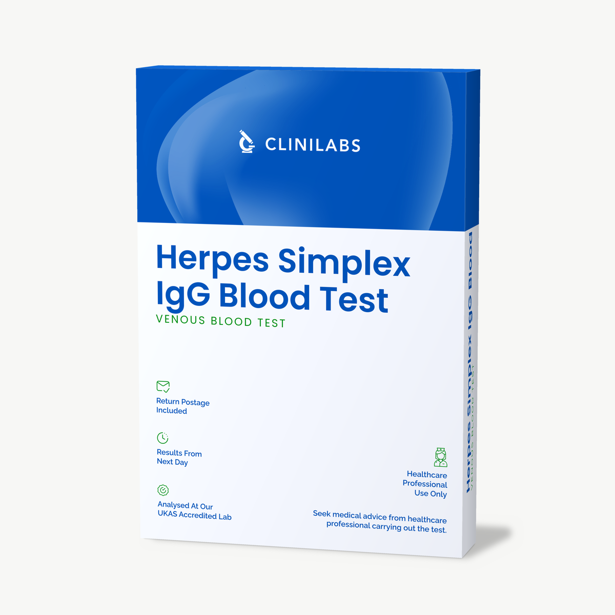 Herpes Simplex IgG Blood Test – venous collection kit