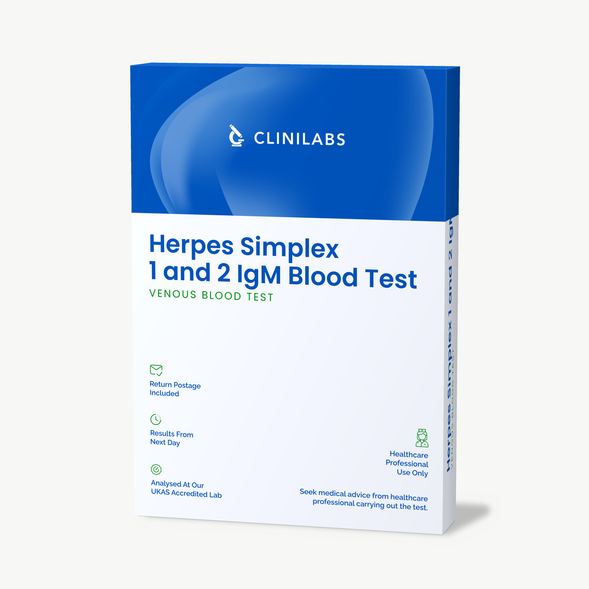 Herpes Simplex 1 and 2 IgM Blood Test – venous collection kit