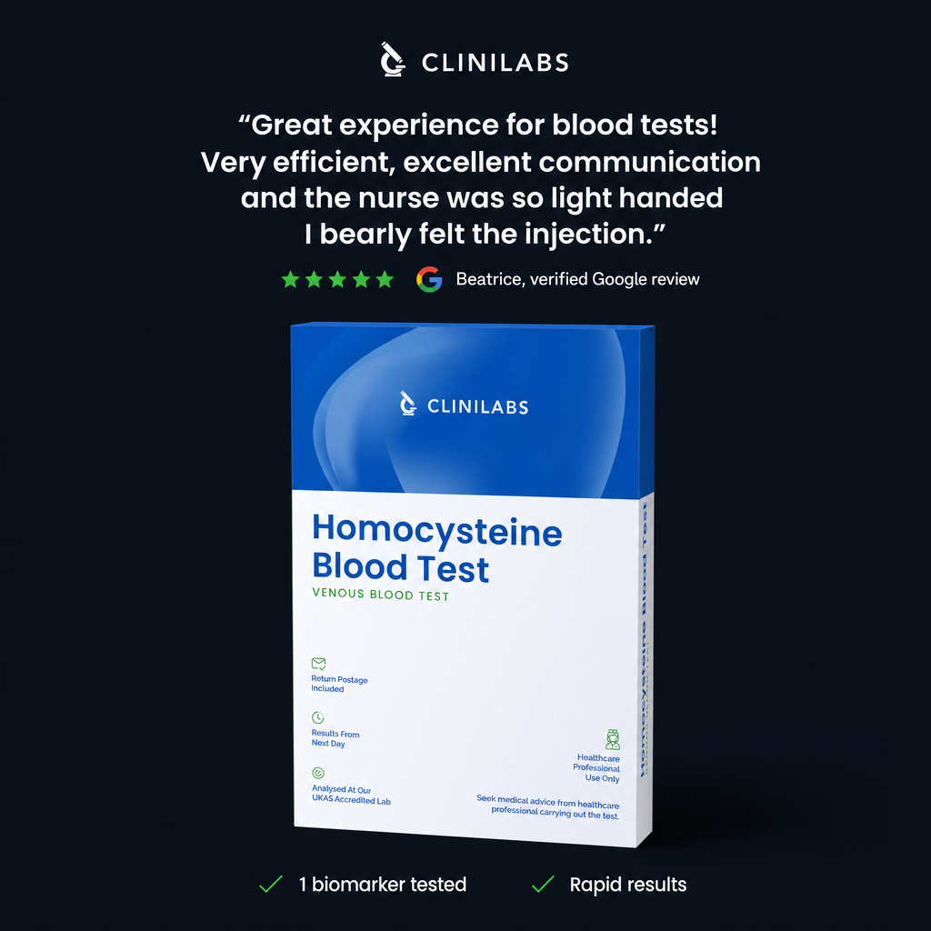 Homocysteine Blood Test – verified Google review