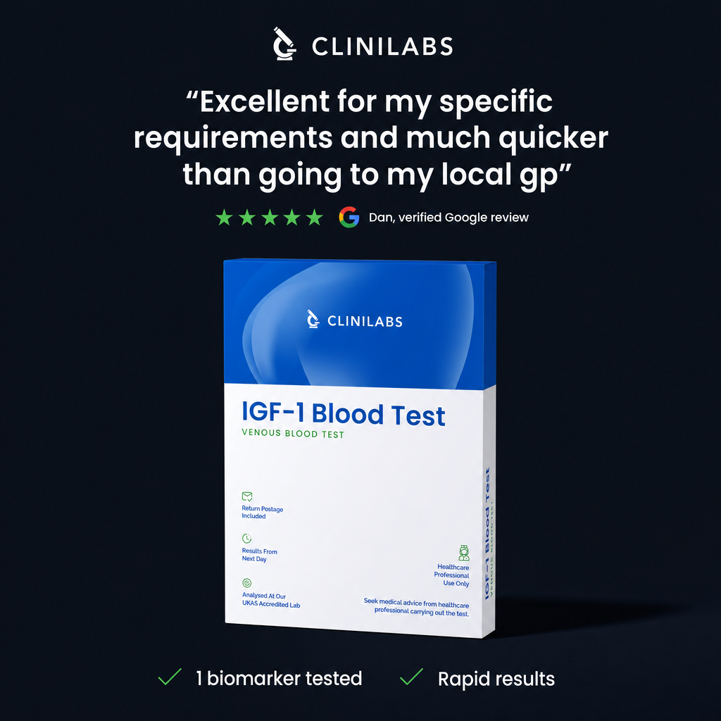 IGF-1 Blood Test – verified Google review