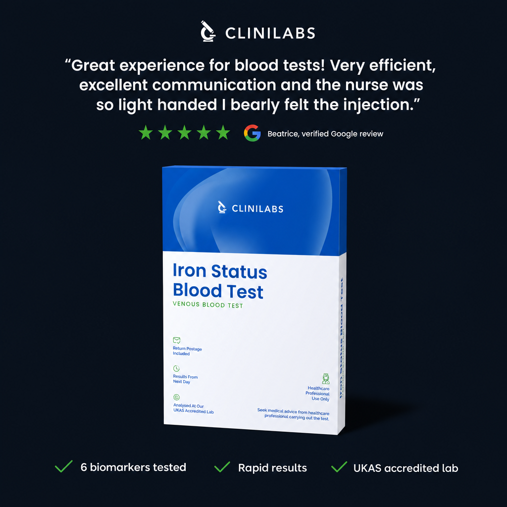 Iron Status Blood Test – verified Google review