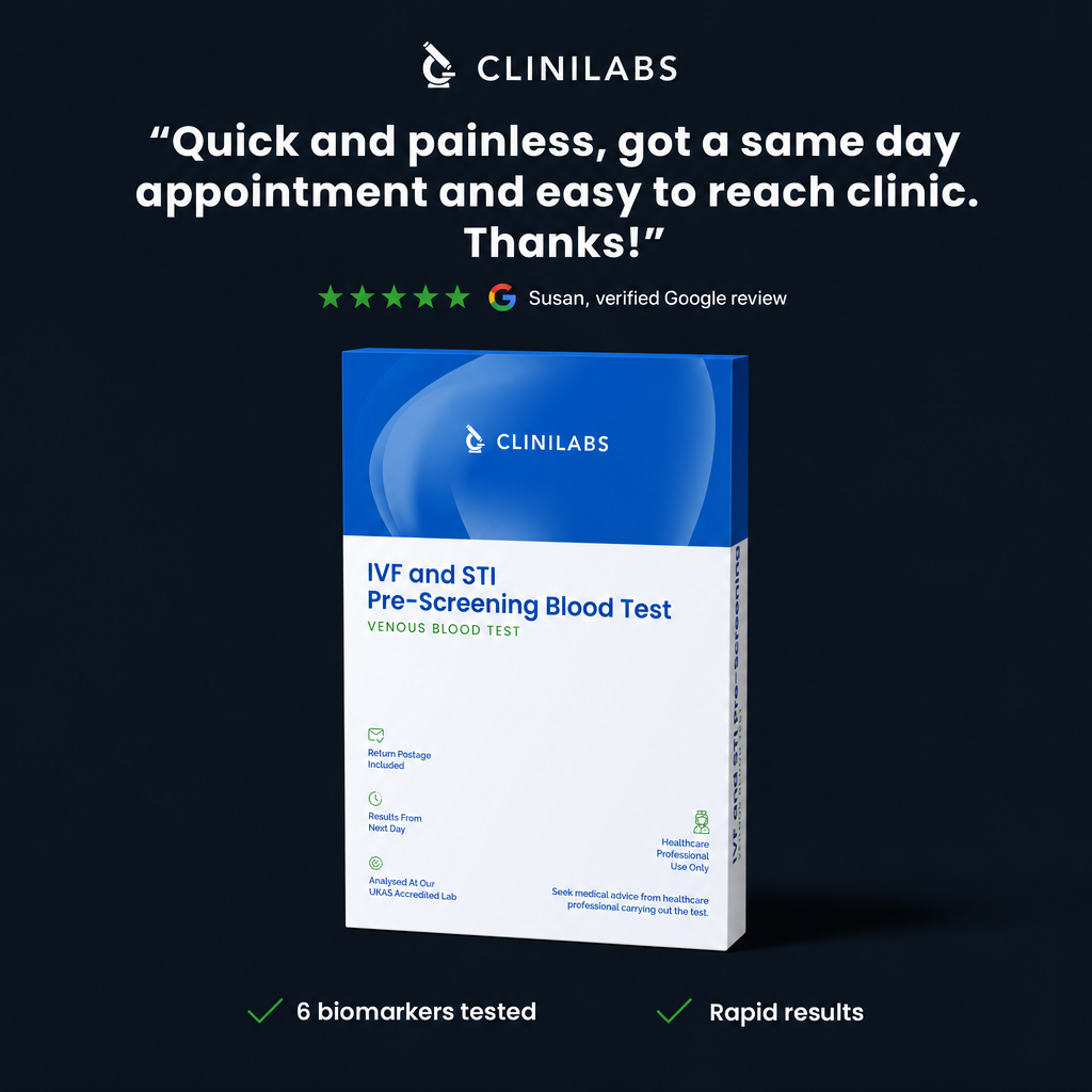 IVF and STI Pre-Screening Blood Test – verified Google review
