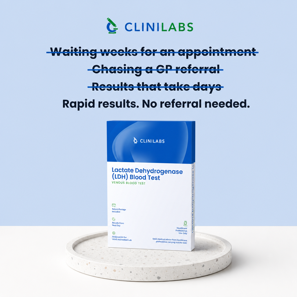 Rapid results, no referral needed – Lactate Dehydrogenase (LDH) Blood Test