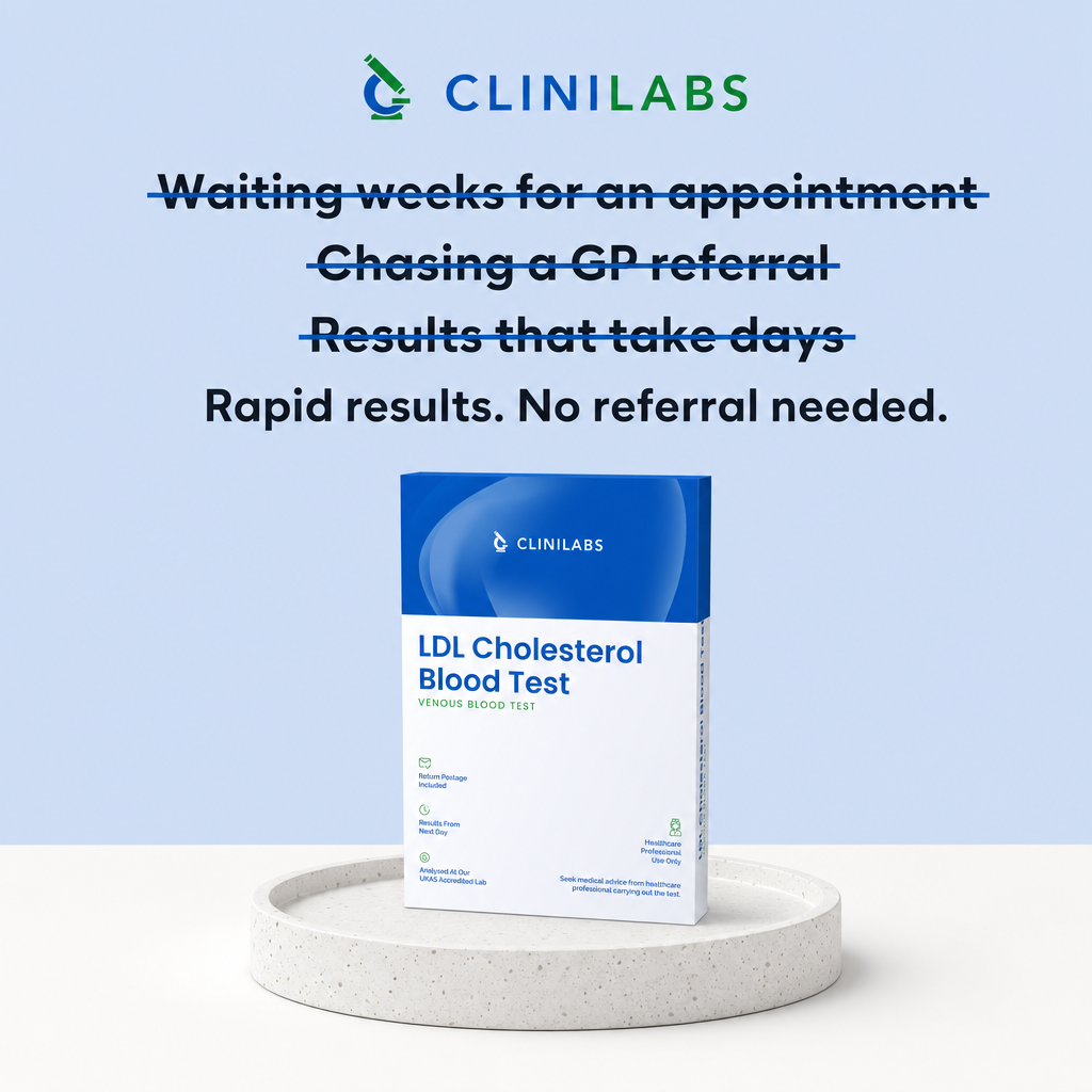 Rapid results, no referral needed – LDL Cholesterol Blood Test