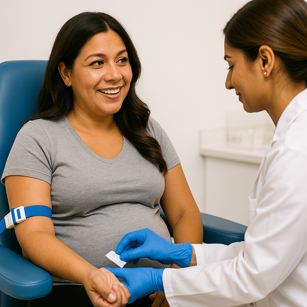 pregnancy, bhcg, diabetes, abo, hormones, lh, fsh, e2, oestradiol