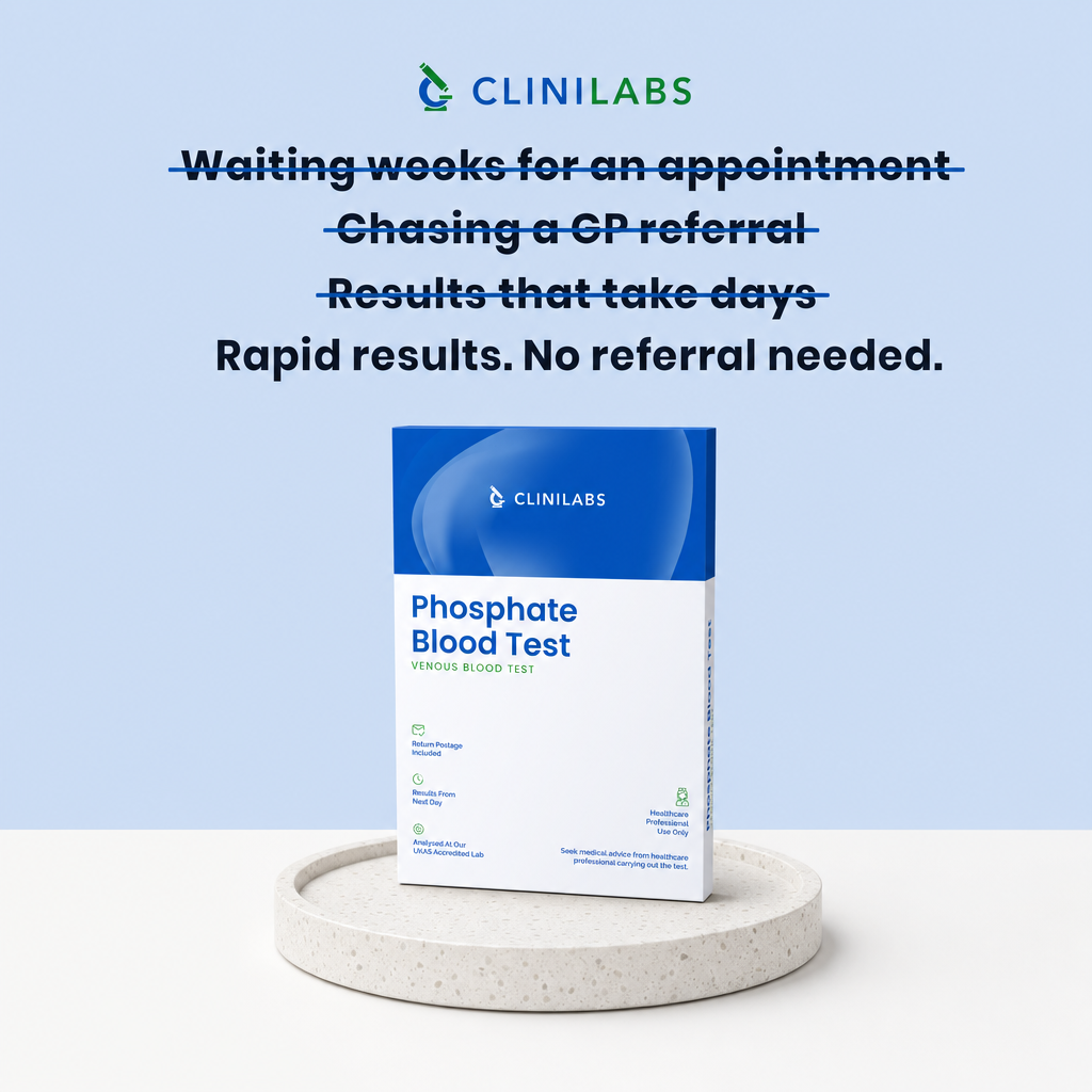Rapid results, no referral needed – Phosphate Blood Test