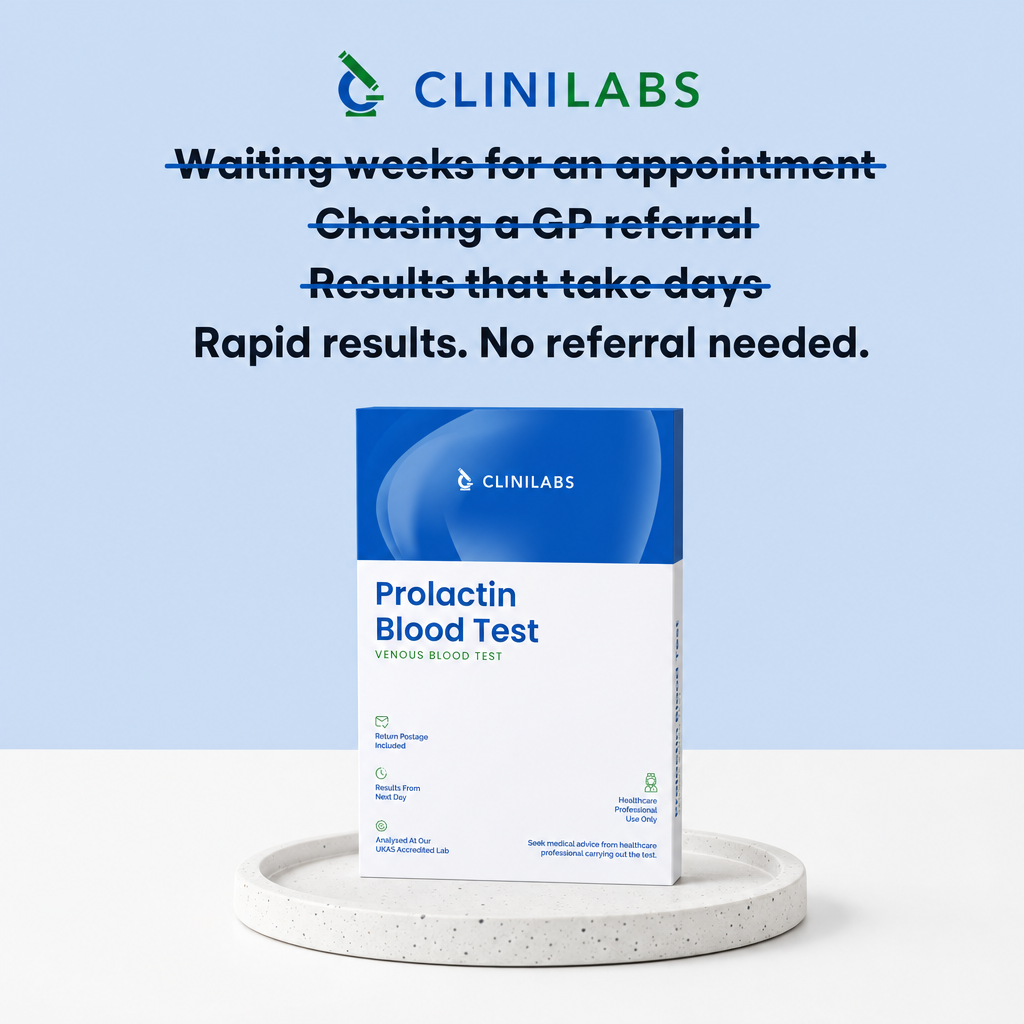 Rapid results, no referral needed – Prolactin Blood Test