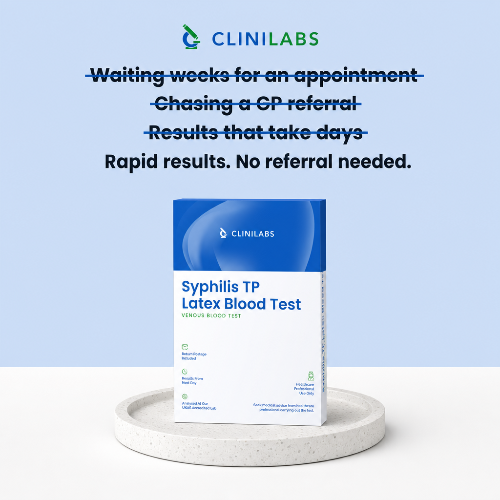 Rapid results, no referral needed – Syphilis TP Latex Blood Test