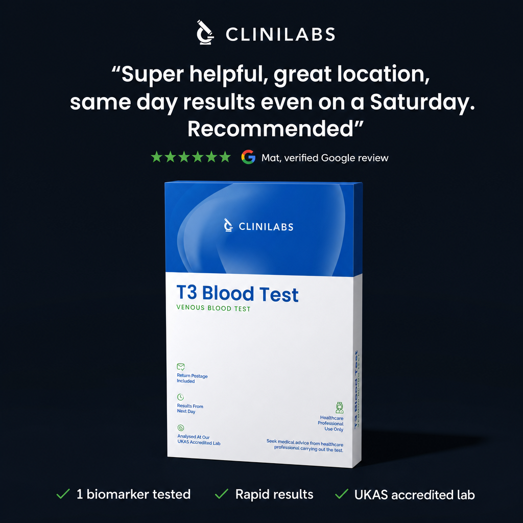 T3 Blood Test – verified Google review